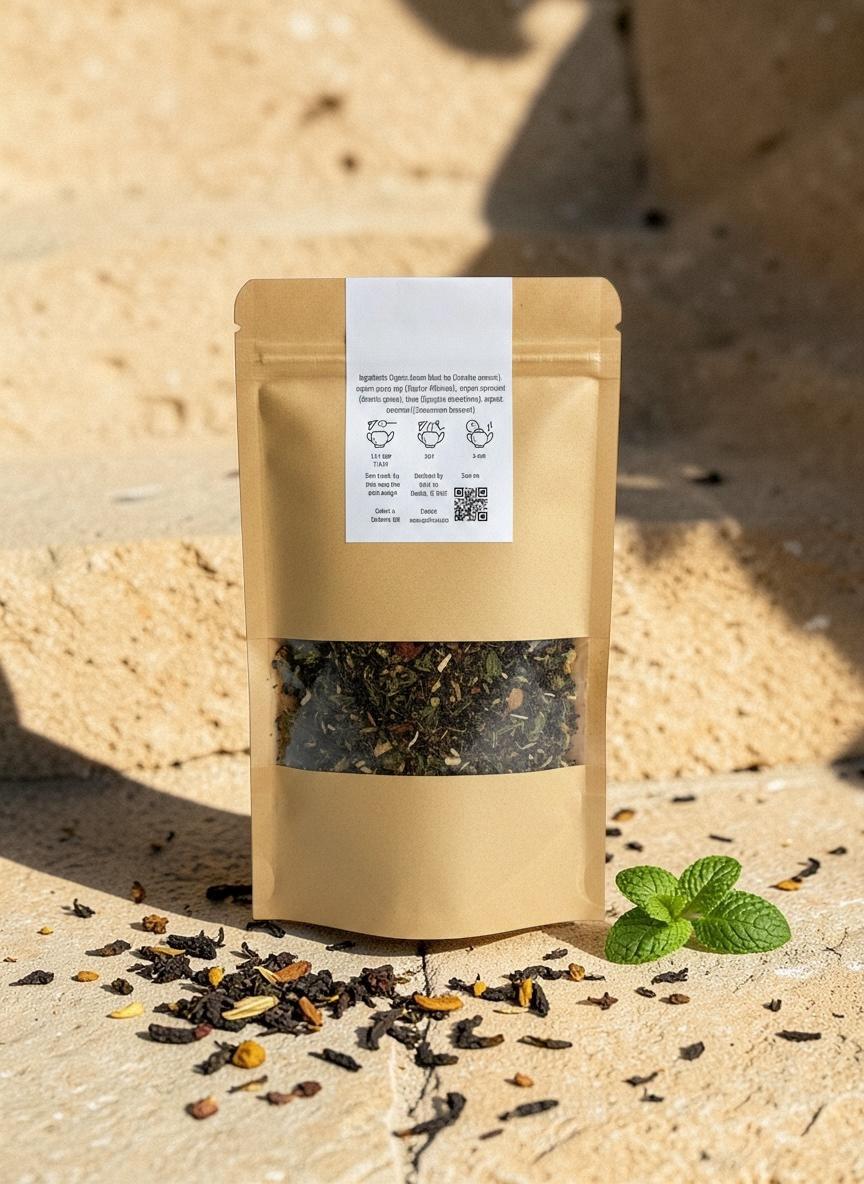 Spiced Black Tea | Ginger Cinnamon Clove Loose Leaf Blend