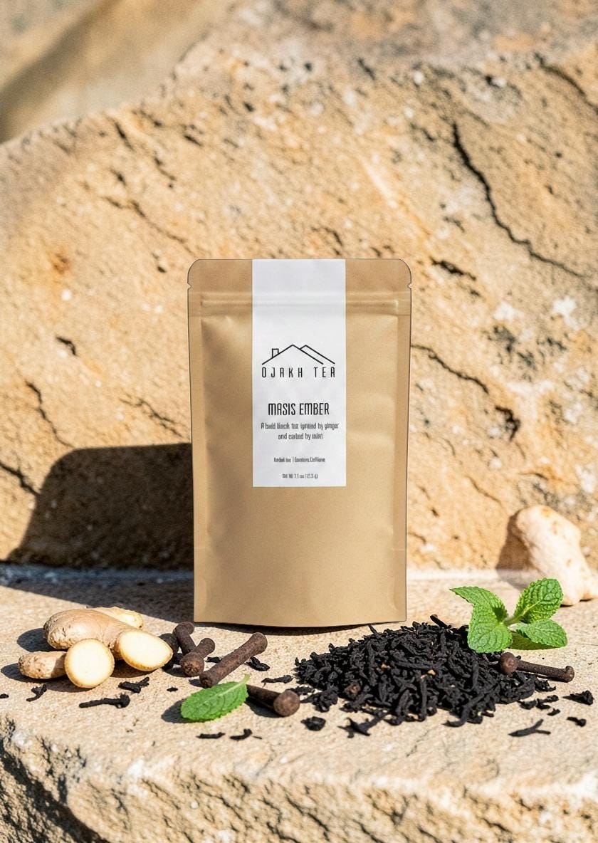 Spiced Black Tea | Ginger Cinnamon Clove Loose Leaf Blend