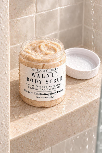 Bath Salts Soak with Sea Salt and Essential Oils | lavender, Eucalyptus, Citrus Calendula | Walnut Body Scrub