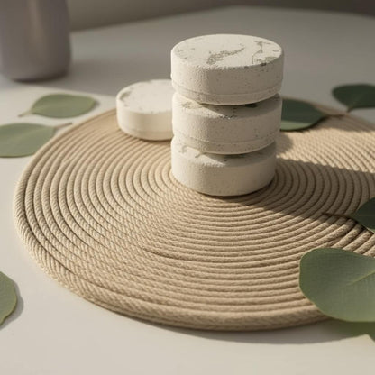 Eucalyptus Shower Steamer Set (4-Pack) — Aromatherapy Spa Experience at Home