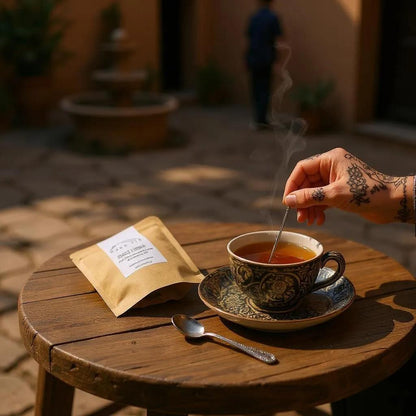 Terra Botanica Loose Leaf Herbal Tea | Chamomile Mint Tea | Caffeine Free Tea | Spearmint Peppermint Thyme Blend