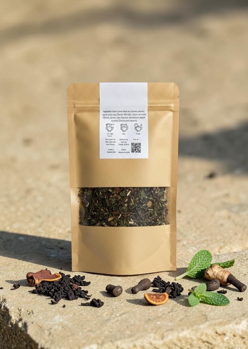 Spiced Black Tea | Ginger Cinnamon Clove Loose Leaf Blend